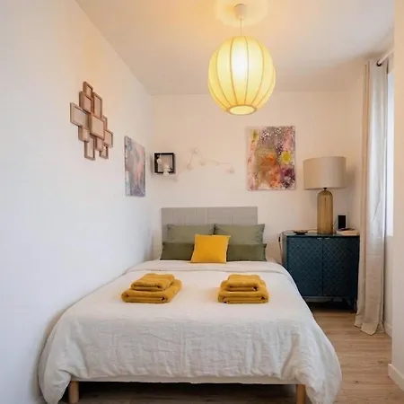 New! Cosy Plenity Art - T3 - Centre - Parking Gratuit Apartmán Lurdy