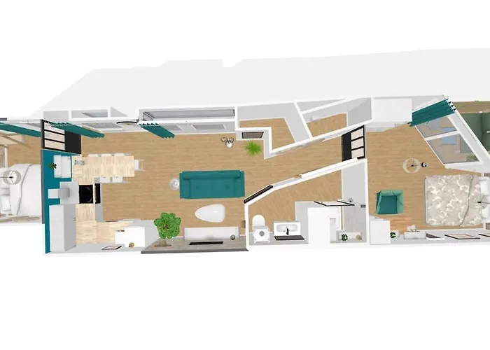 New! Cosy Plenity Art - T3 - Centre Ville - Parking Gratuit Λούρδη