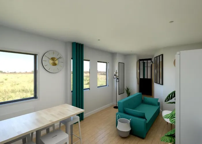 New! Cosy Plenity Art - T3 - Centre Ville - Parking Gratuit Λούρδη