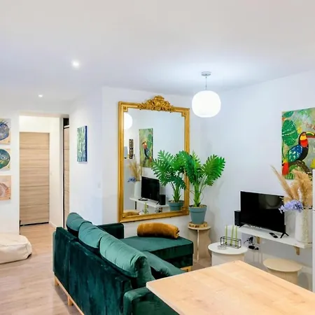 New! Cosy Plenity Art - T3 - Centre - Parking Gratuit لورد