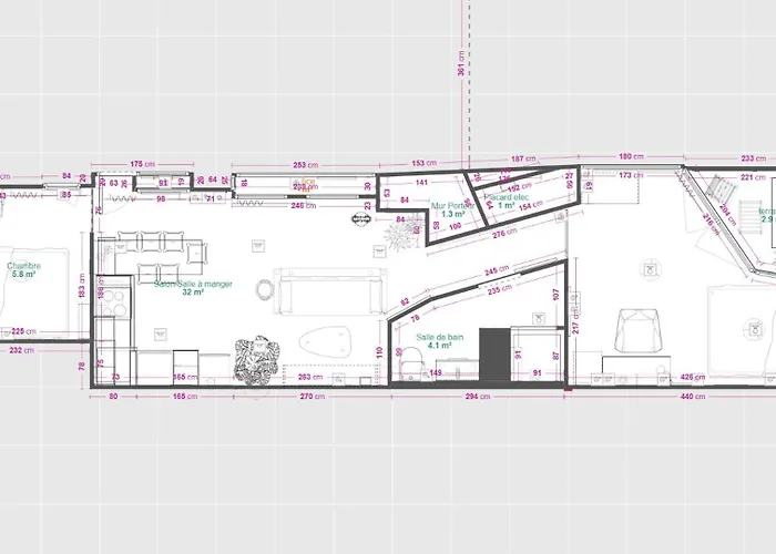 Lejlighed New! Cosy Plenity Art - T3 - Centre Ville - Parking Gratuit